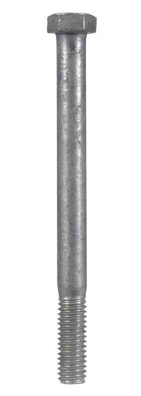 HILLMAN 3/8 in. D X 4-1/2 in. L Hot Dipped Galvanized Steel Hex Bolt 50 pk - Image 2