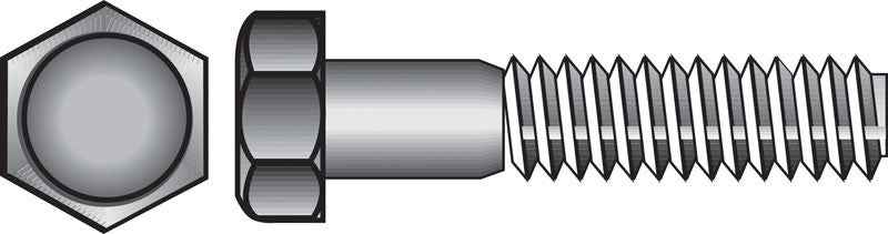 HILLMAN 3/8 in. D X 4-1/2 in. L Hot Dipped Galvanized Steel Hex Bolt 50 pk - Image 3