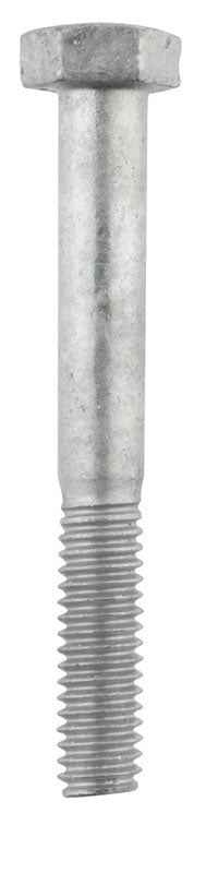 HILLMAN 5/16 in. D X 2-1/2 in. L Hot Dipped Galvanized Steel Hex Bolt 100 pk - Image 2