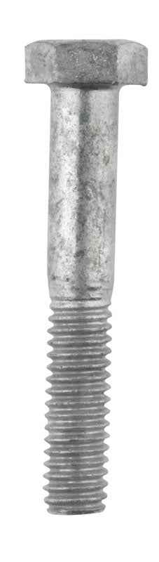 HILLMAN 5/16 in. D X 2 in. L Hot Dipped Galvanized Steel Hex Bolt 100 pk - Image 2