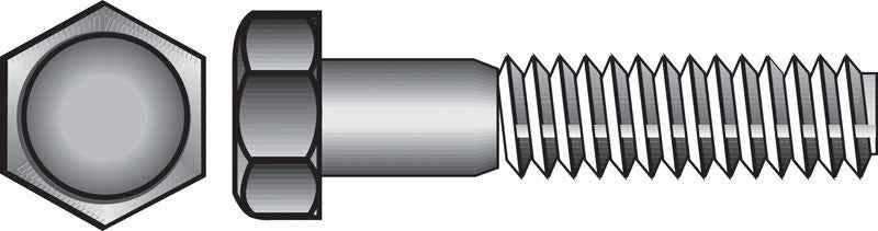 HILLMAN 5/16 in. D X 3-1/2 in. L Hot Dipped Galvanized Steel Hex Bolt 50 pk - Image 3