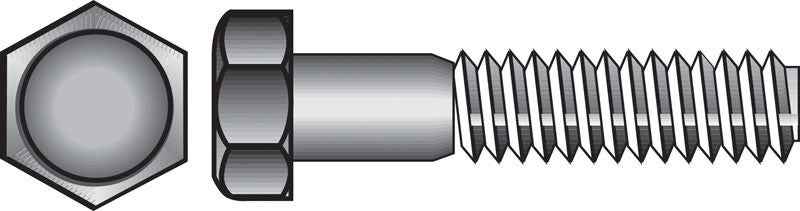 HILLMAN 5/8 in. D X 3 in. L Hot Dipped Galvanized Steel Hex Bolt 25 pk - Image 4