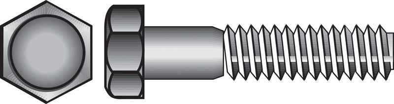 HILLMAN 5/8 in. D X 4-1/2 in. L Hot Dipped Galvanized Steel Hex Bolt 25 pk - Image 3