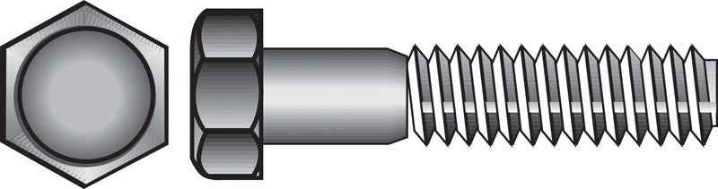HILLMAN 5/8 in. D X 4 in. L Hot Dipped Galvanized Steel Hex Bolt 25 pk - Image 3