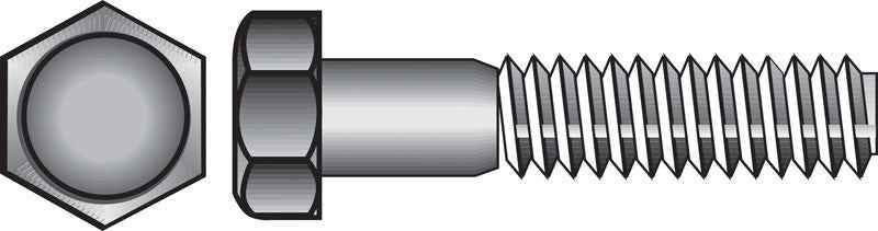 HILLMAN 5/8 in. D X 6 in. L Hot Dipped Galvanized Steel Hex Bolt 25 pk - Image 3