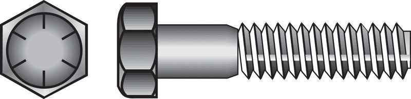 Hillman 1/2 in. D X 3-1/2 in. L Heat Treated Steel Hex Head Cap Screw 25 pk - Image 5