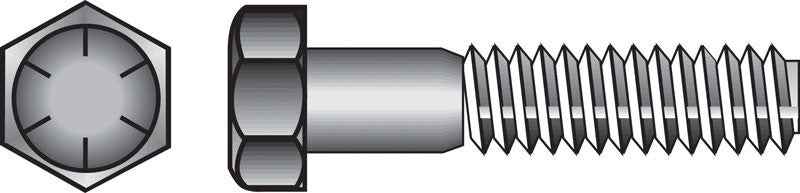 HILLMAN 1/2 in. D X 3 in. L Heat Treated Steel Hex Head Cap Screw 50 pk - Image 3