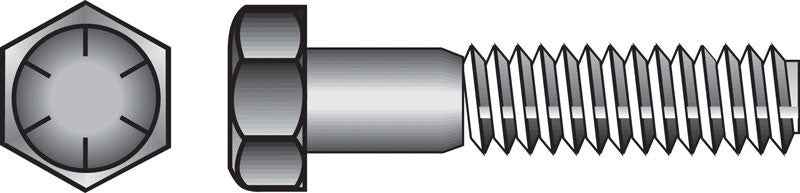 HILLMAN 3/4 in. D X 3 in. L Heat Treated Steel Hex Head Cap Screw 20 pk - Image 3