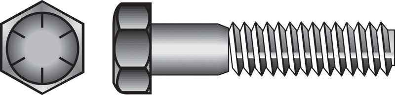HILLMAN 3/4 in. D X 4-1/2 in. L Heat Treated Steel Hex Head Cap Screw 20 pk - Image 2
