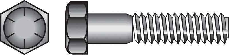 HILLMAN 5/8 in. D X 3-1/2 in. L Heat Treated Steel Hex Head Cap Screw 25 pk - Image 3
