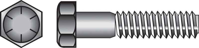 Hillman 5/8 in. D X 3 in. L Heat Treated Steel Hex Head Cap Screw 25 pk - Image 4