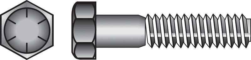 HILLMAN 5/8 in. D X 6 in. L Heat Treated Steel Hex Head Cap Screw 25 pk - Image 4