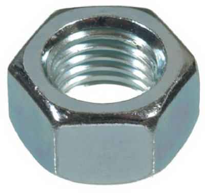 Hillman 1/4 - 20 Zinc-Plated Steel USS Hex Nut 3378 pk