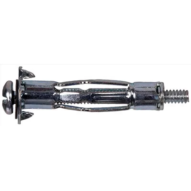Hillman 1/8 in. Dia. x 1/8 Short in. L Metal Pan Head Hollow Wall Anchors 20 pk (Pack of 5) - Image 3