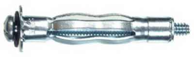 Hillman 1/8 in. Dia. x 1 in. L Metal Hollow Head Hollow Wall Anchors 2 pk (Pack of 10) - Image 2