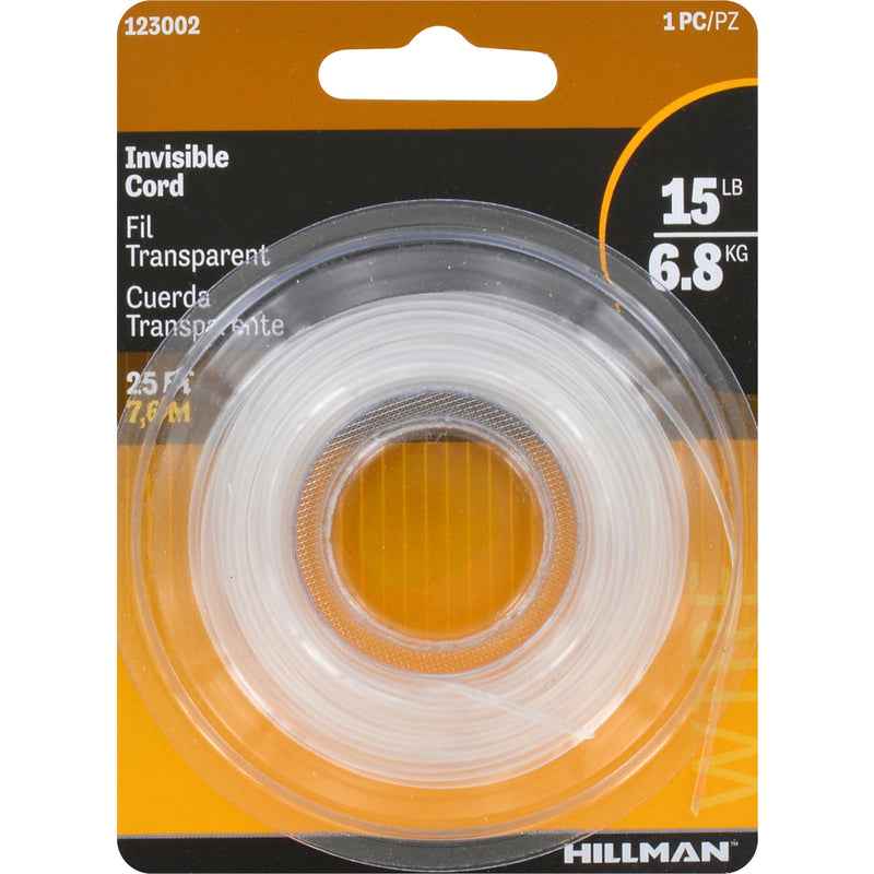 Hillman 25 ft. L Plastic 18 Ga. Invisible Cord (Pack of 10) - Image 2