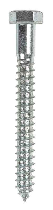 Hillman 1/2 in. X 4-1/2 in. L Hex Zinc-Plated Steel Lag Screw 25 pk - Image 2