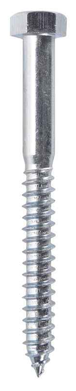 Hillman 1/2 in. X 5 in. L Hex Zinc-Plated Steel Lag Screw 25 pk - Image 3