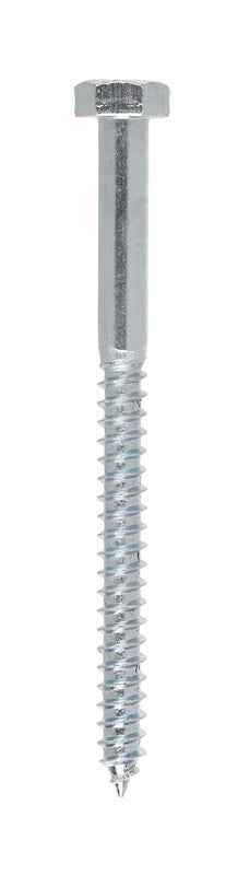 Hillman 5/16 in. X 4 in. L Hex Zinc-Plated Steel Lag Screw 50 pk - Image 3