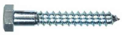 Hillman 5/16 in. X 4 in. L Hex Zinc-Plated Steel Lag Screw 50 pk - Image 4