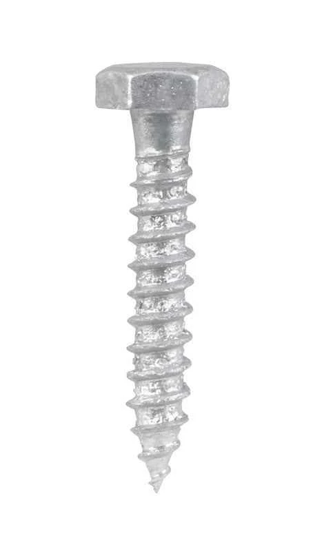 Hillman 1/4 in. X 1-1/2 in. L Hex Hot Dipped Galvanized Steel Lag Screw 100 pk - Image 6