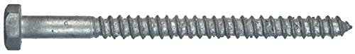 Hillman 1/4 in. X 2-1/2 in. L Hex Hot Dipped Galvanized Steel Lag Screw 100 pk - Image 3
