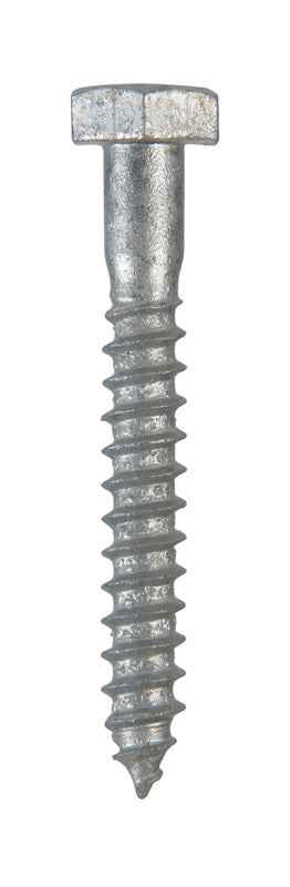 Hillman 1/4 in. X 2 in. L Hex Hot Dipped Galvanized Steel Lag Screw 100 pk - Image 4