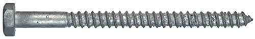Hillman 1/4 in. X 3 in. L Hex Hot Dipped Galvanized Steel Lag Screw 100 pk - Image 3