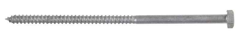 HILLMAN 1/4 in. X 6 in. L Hex Hot Dipped Galvanized Steel Lag Screw 100 pk - Image 4