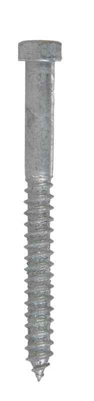 Hillman 3/8 in. X 4 in. L Hex Hot Dipped Galvanized Steel Lag Screw 50 pk - Image 4