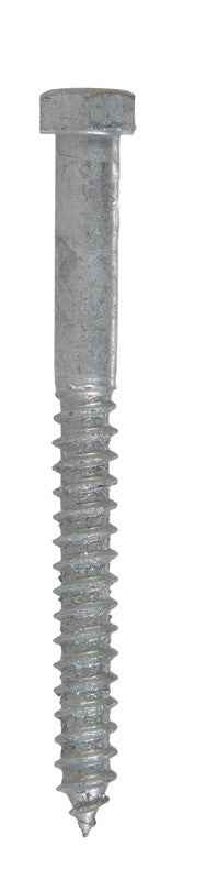 Hillman 3/8 in. X 4 in. L Hex Hot Dipped Galvanized Steel Lag Screw 50 pk - Image 8