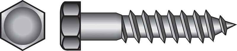 Hillman 5/16 in. X 1-1/2 in. L Hex Hot Dipped Galvanized Steel Lag Screw 100 pk - Image 6