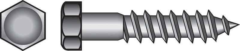 Hillman 5/16 in. X 2 in. L Hex Hot Dipped Galvanized Steel Lag Screw 100 pk - Image 6