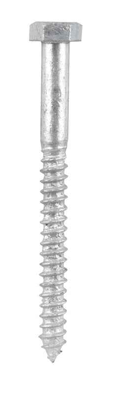 Hillman 5/16 in. X 3-1/2 in. L Hex Hot Dipped Galvanized Steel Lag Screw 50 pk - Image 4