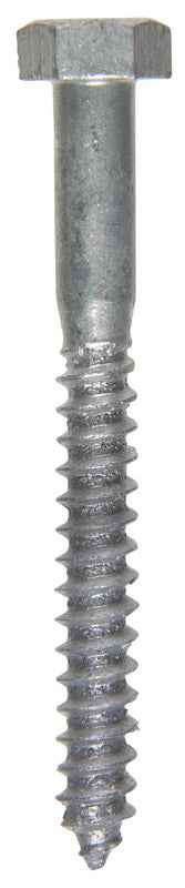 Hillman 5/16 in. X 3 in. L Hex Hot Dipped Galvanized Steel Lag Screw 100 pk - Image 4