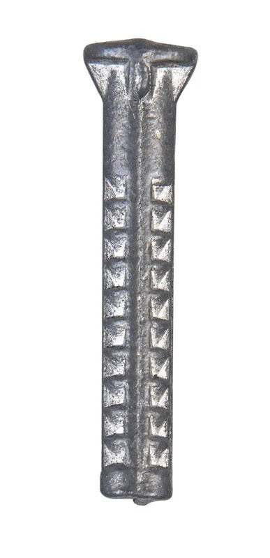 HILLMAN 1/4 in. D X 1-1/2 in. L Lead Round Head Concrete Screw Anchor 100 pk - Image 2
