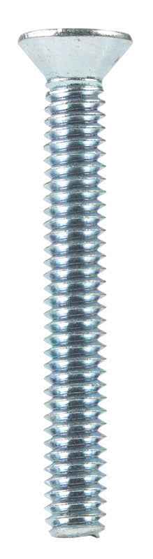 Hillman No. 1/4-20 X 2 in. L Phillips Flat Head Zinc-Plated Steel Machine Screws 100 pk - Image 4
