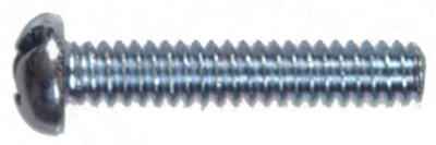Hillman No. 8-32 X 3 in. L Combination Round Head Zinc-Plated Steel Machine Screws 100 pk - Image 2