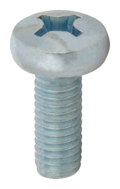 HILLMAN M6-1 Ga. X 16 mm L Phillips Pan Head Zinc-Plated Steel Metric Machine Screws 1 pk - Image 2