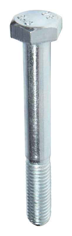HILLMAN M10-1.50 mm D X 80 mm L Heat Treated Zinc Steel Hex Head Cap Screw 1 pk - Image 2