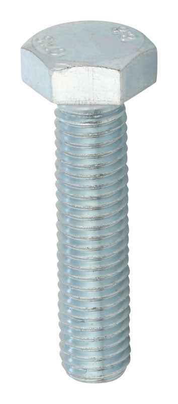 HILLMAN M12-1.75 mm D X 50 mm L Heat Treated Zinc Steel Hex Head Cap Screw 1 pk - Image 2