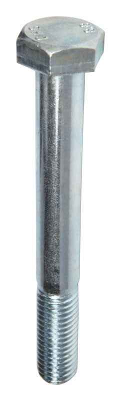 HILLMAN M12-1.75 mm D X 100 mm L Heat Treated Zinc Steel Hex Head Cap Screw 1 pk - Image 2