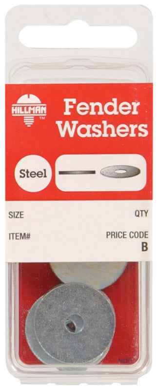 Hillman Zinc-Plated Steel No. 8 mm Fender Washer 6 pk (Pack of 10)