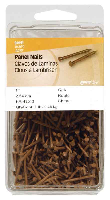 HILLMAN 1-5/8 in. Panel Steel Nail Flat Head