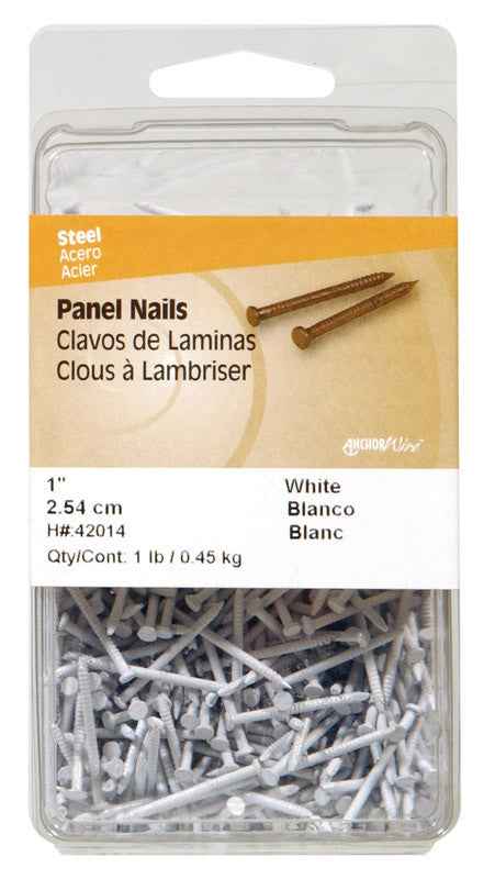 Hillman 1-5/8 in. L Panel Steel Nail Smooth Shank Flat (Pack of 3) - Image 2