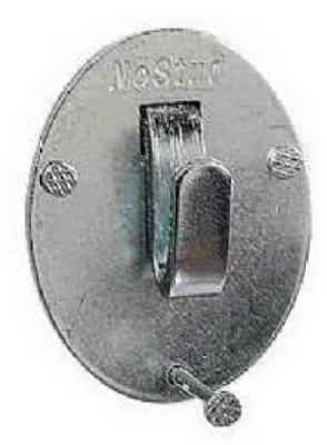 Hillman NoStud Metallic Drywall Picture Hanger 200 lb. 1 pk (Pack of 5) - Image 2