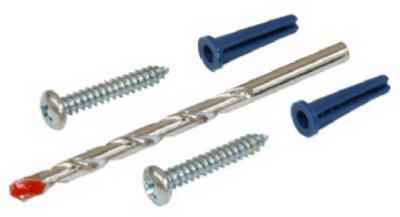 Hillman .164 in. D X 7/8 in. L Plastic Pan Head Conical Anchor Kit 201 pk - Image 2
