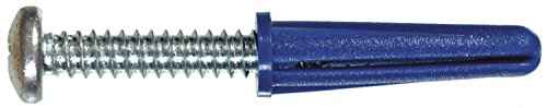 Hillman .25 in. Dia. x 1-3/8 in. L Plastic Pan Head Conical Anchor 2 pk (Pack of 10) - Image 3