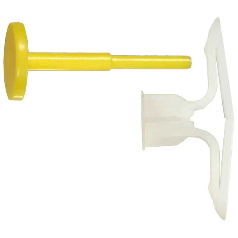 HILLMAN 5/8 in. D X 0.4 in. L Plastic Pan Head Pop-Toggle Anchors 100 pk - Image 2