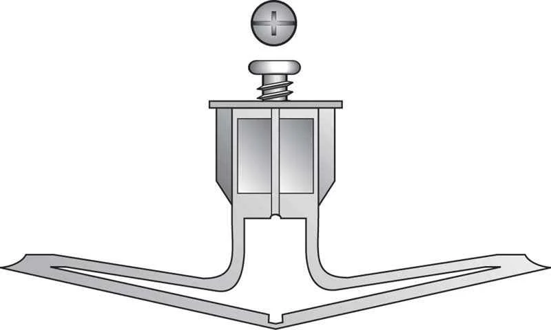 Hillman 5/8 in. Dia. x 5/8 in. Large in. L Zinc Pan Head Pop-Toggle Anchors 2 pk (Pack of 6)